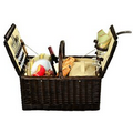 Buckingham Picnic Basket for Four